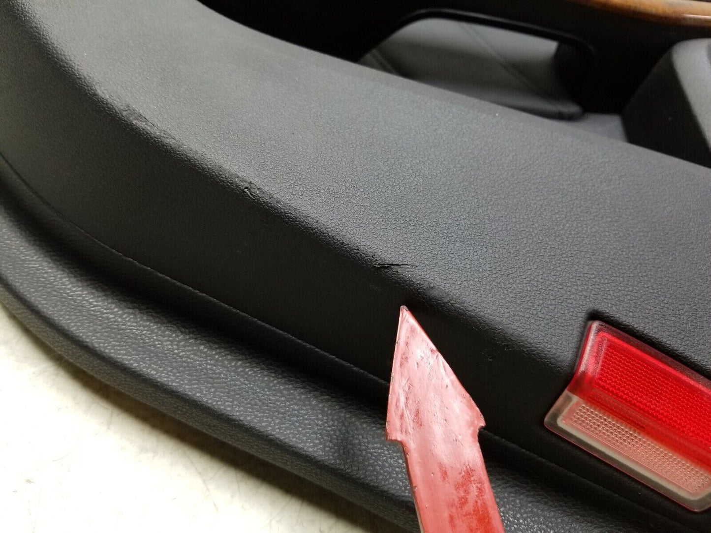 10-13 Mercedes W212 E350 E500 E550 Door Panel Trim Rear Driver Side Left OEM