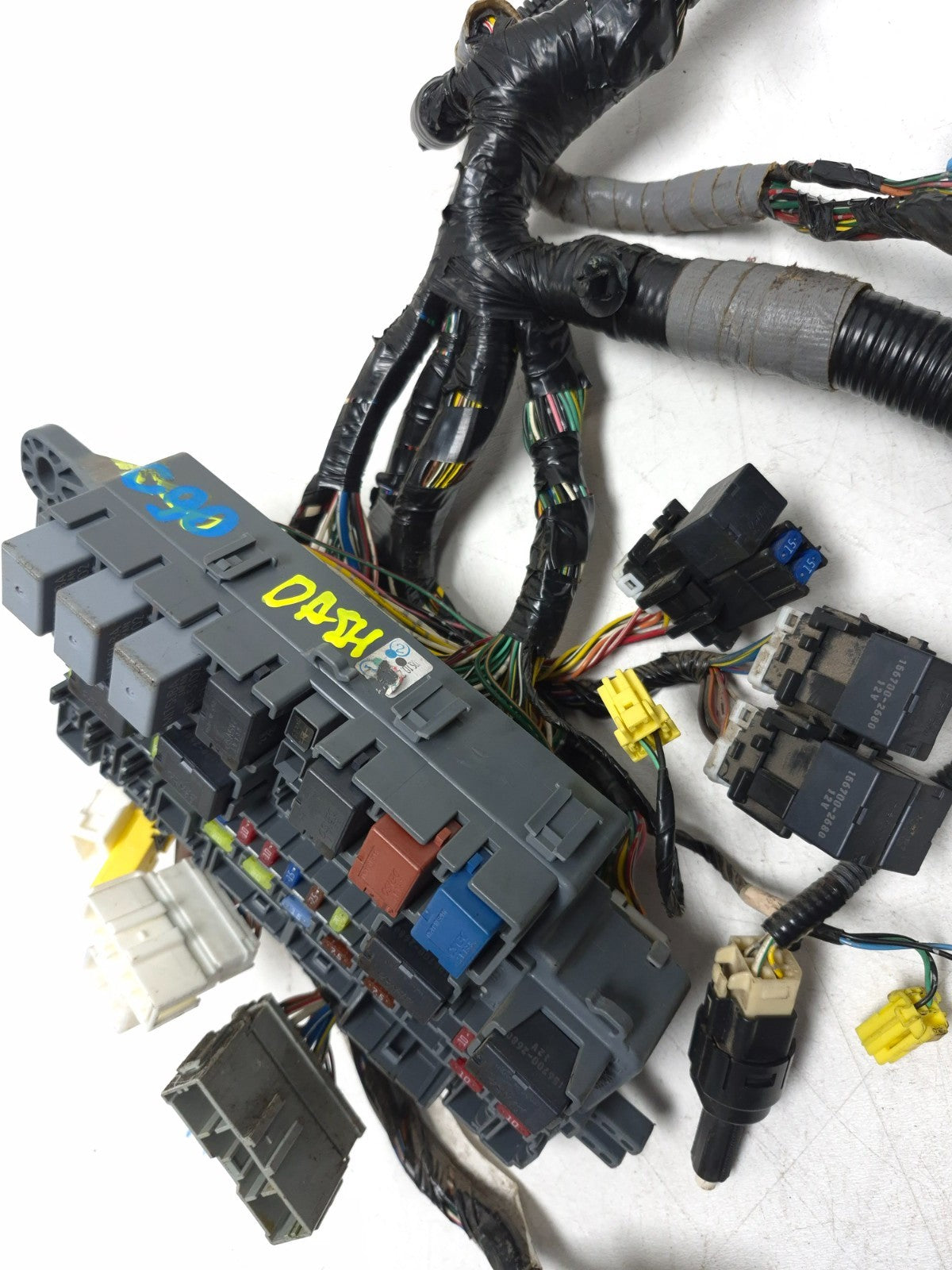 2007 Honda Fit Sport Dash Instrument Panel Wire Harness *manual Transmission*oem