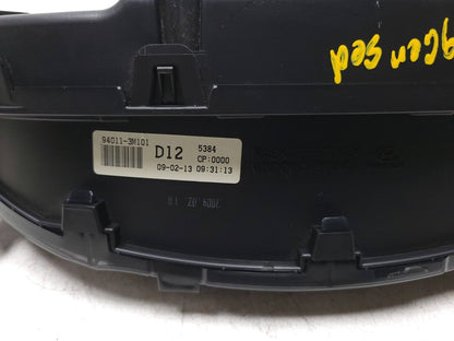 09-11 Hyundai Genesis Speedometer Instrument Cluster Gauges OEM Sedan