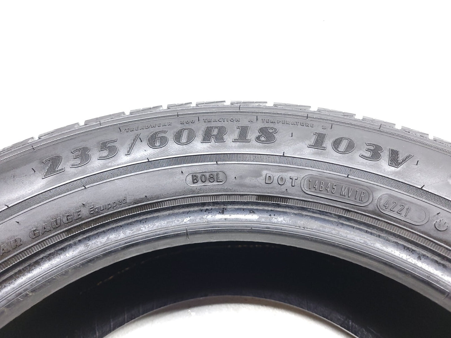 Goodyear Assurance 235/60r18 103v Tread 10/32" Used Tire