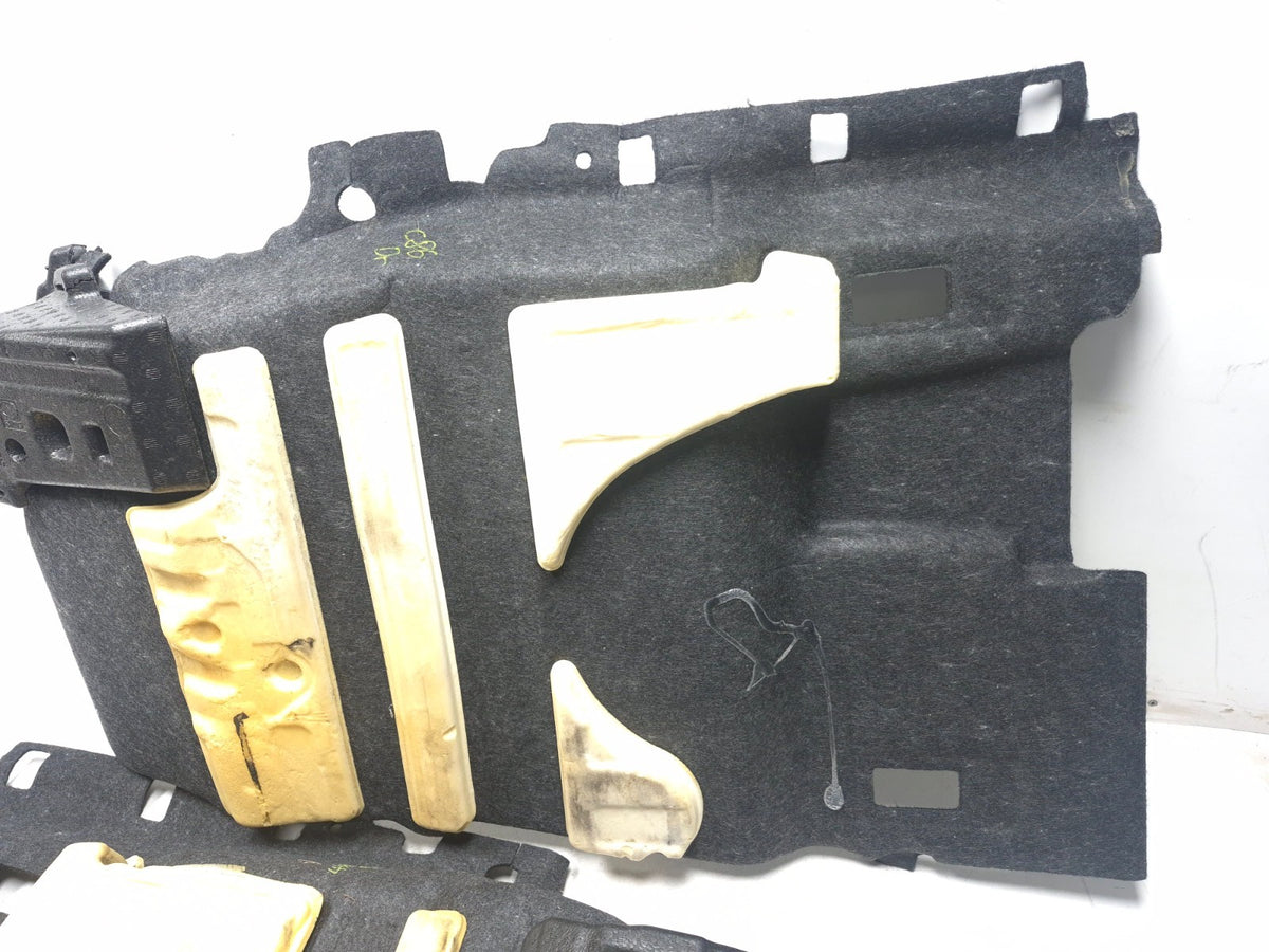 2020 Tesla Model 3 Front Interior Floor Carpet Liner Trim Left & Right  OEM