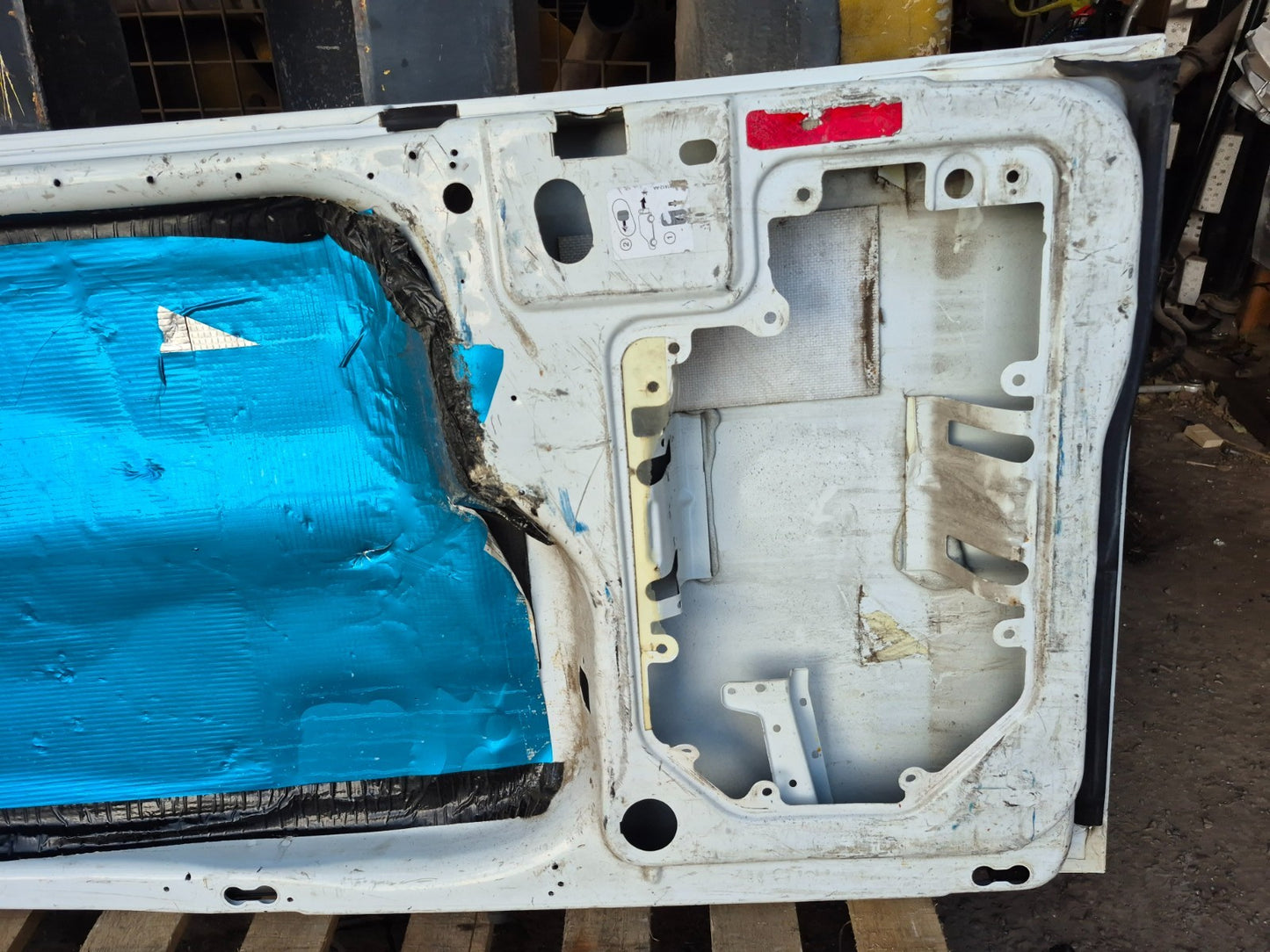 2013 Ford Transit Connect Rear Cargo Door Panel Shell Passenger Side Right OEM