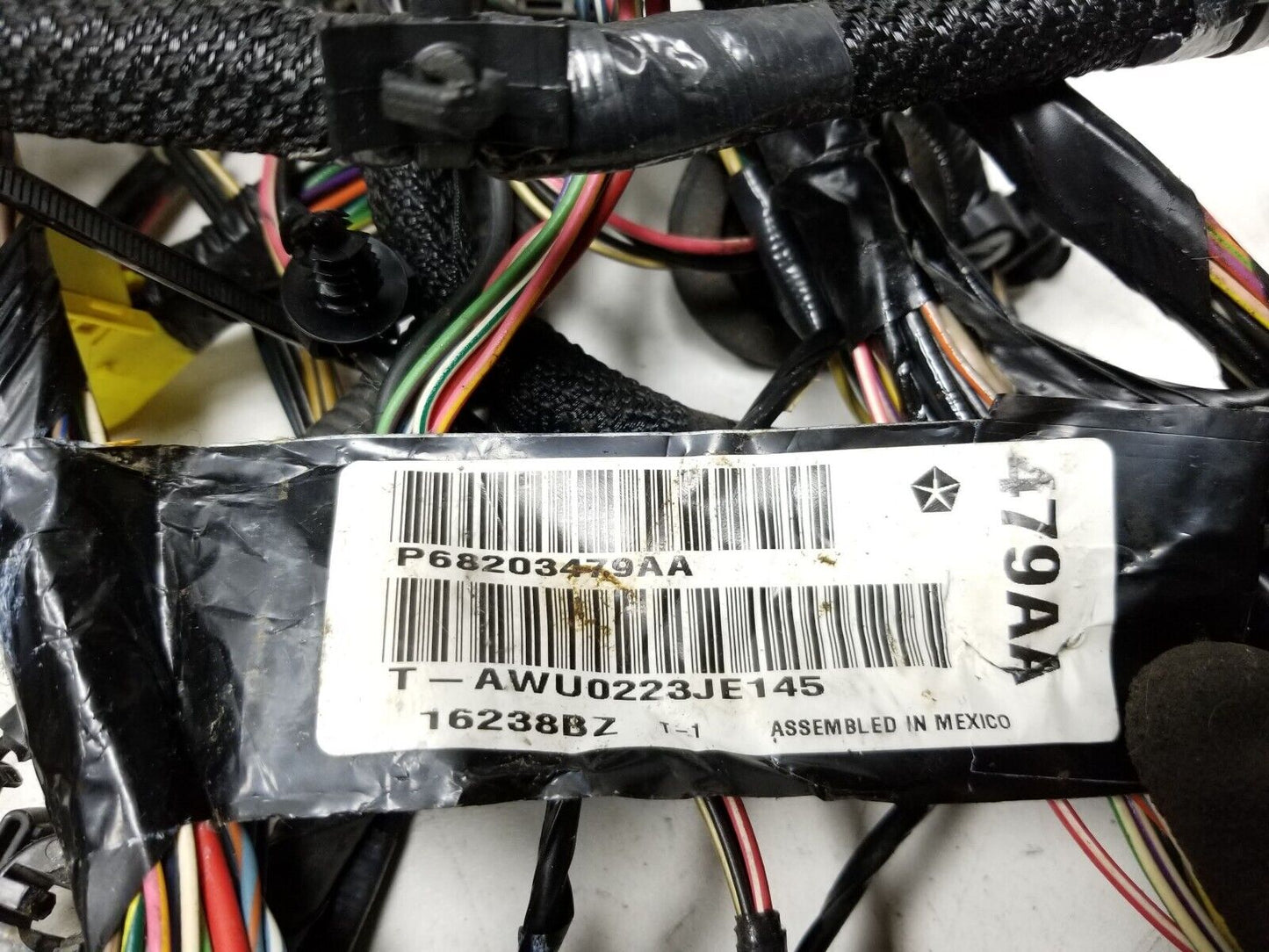 2011 - 2014 Chrysler 200 Interior Floor Wire Harness OEM