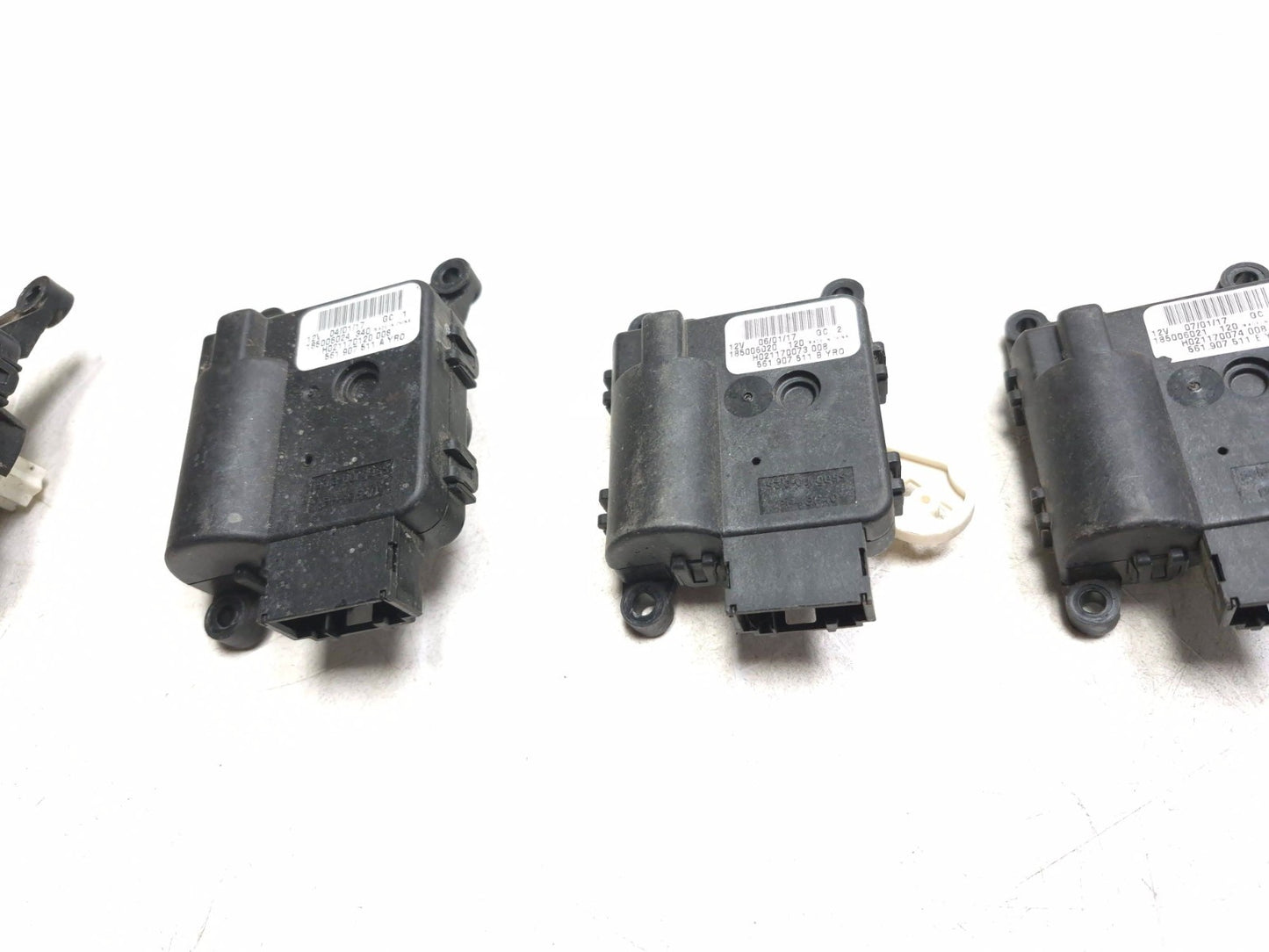 2012 Volkswagen Passat HVAC A/c Heater Blend Door Actuator Flap Motor 5 Pcs OEM