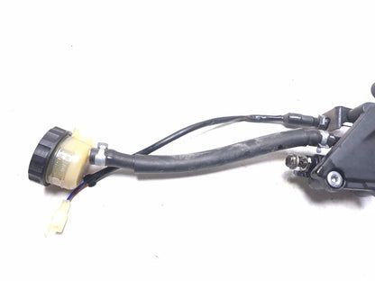 2008 Kawasaki Ninja 250r Ex250j Front Right Footrest W/ Brake Cylinder OEM