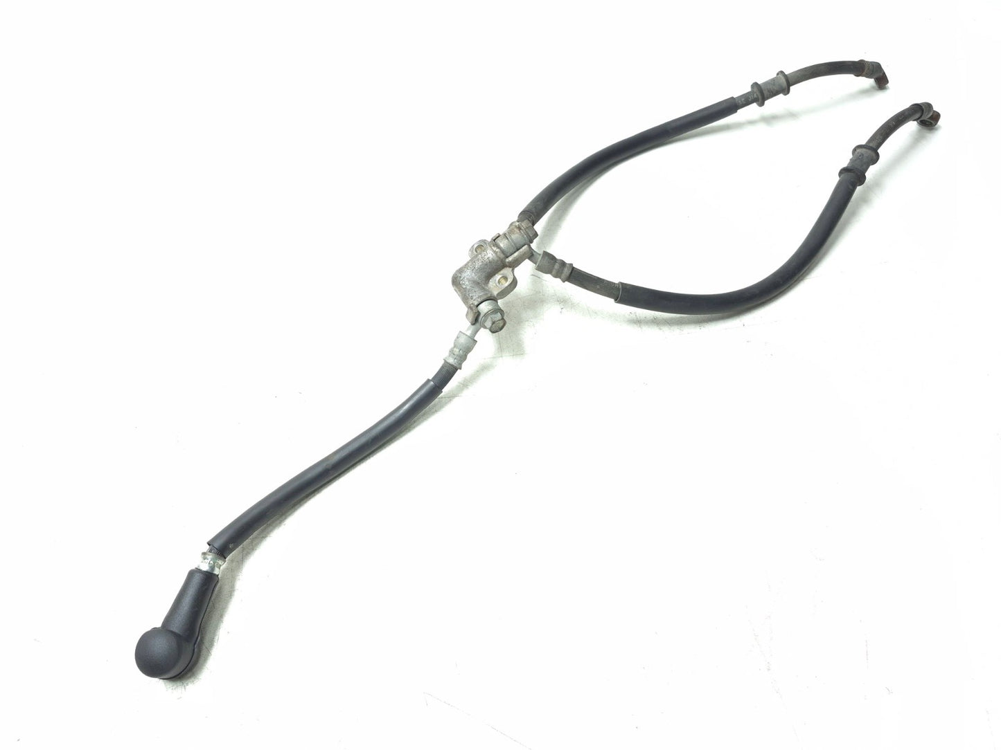 1991 Yamaha Fzr600r Front Brahe Hose Joint Line Pipe OEM