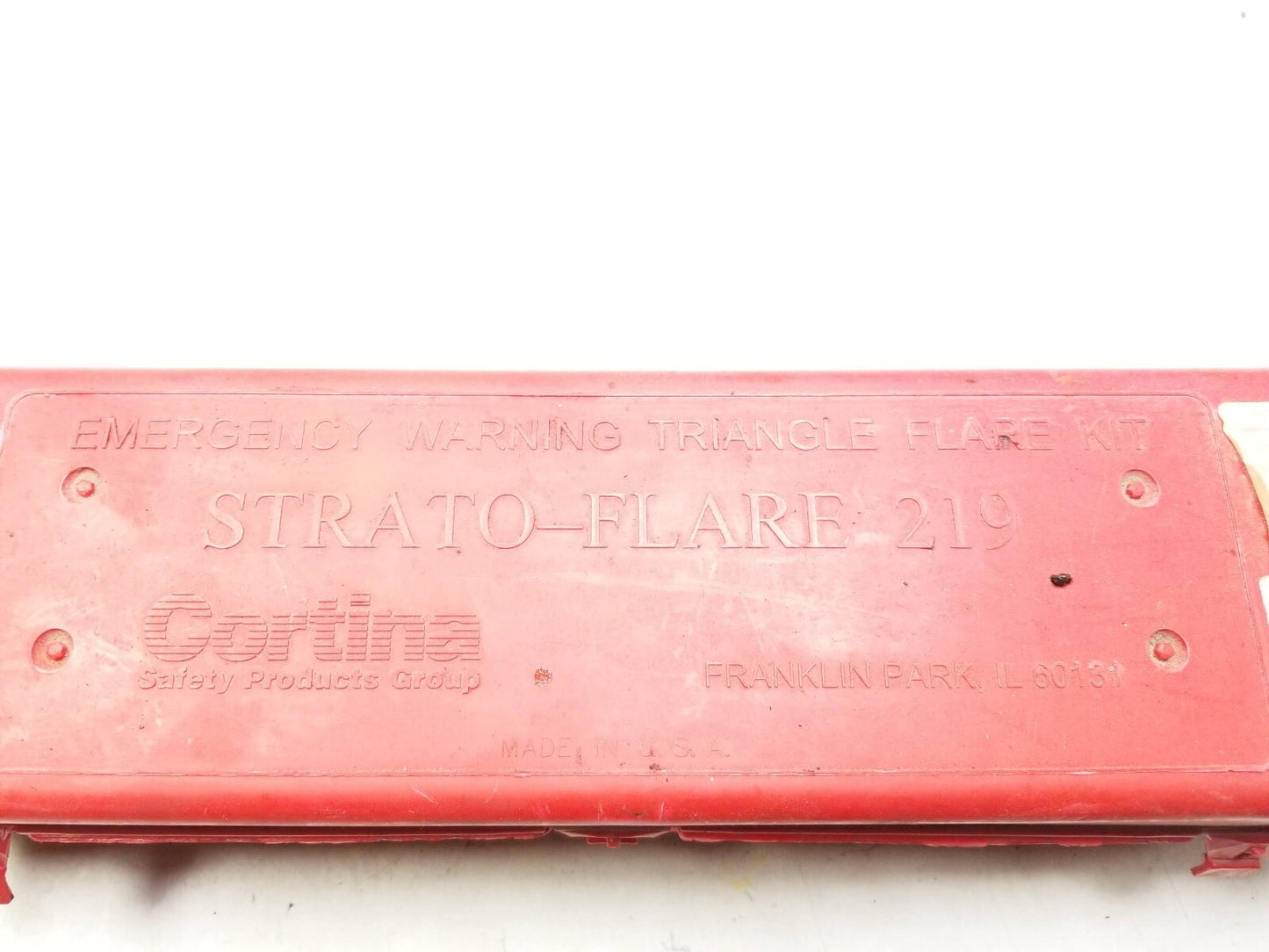 10- 13 Ford Transit Connect Emergency Warnig Triangle Flare Kit OEM ✅