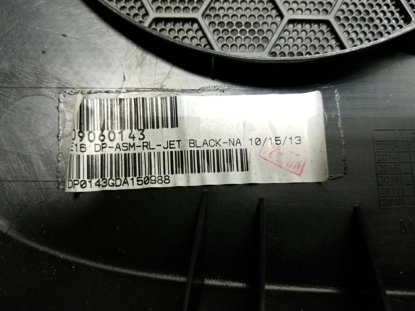 2014 Buick Lacrosse Rear Door Panel Trim Driver Side Left OEM