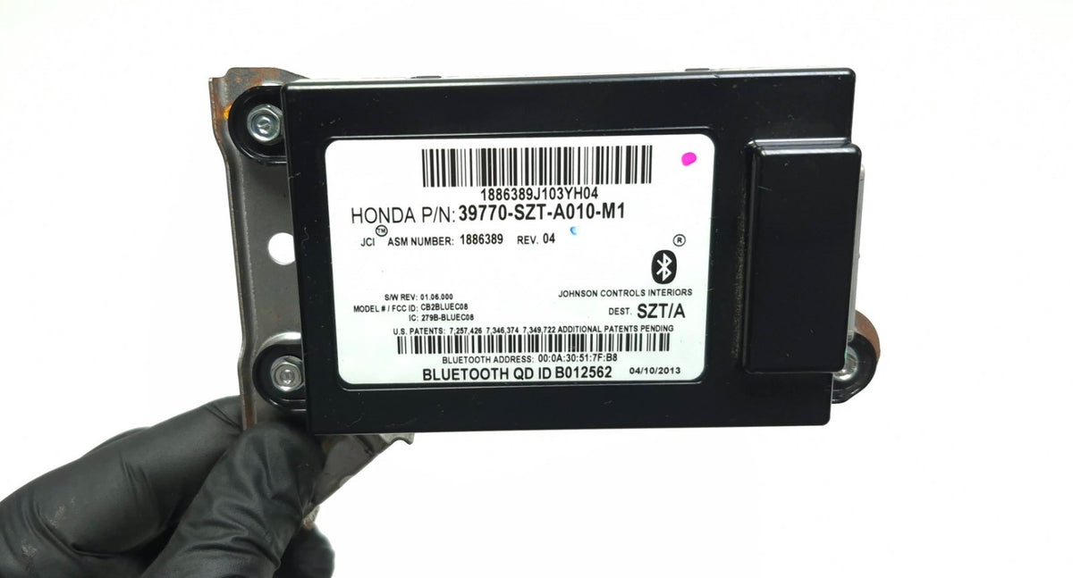 2013 Honda Cr-z Bluetooth Control Module  OEM