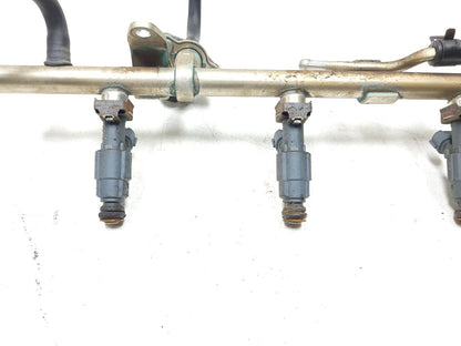 09-12 Hyundai Genesis Fuel Rail W/ Injectors OEM 4.6l