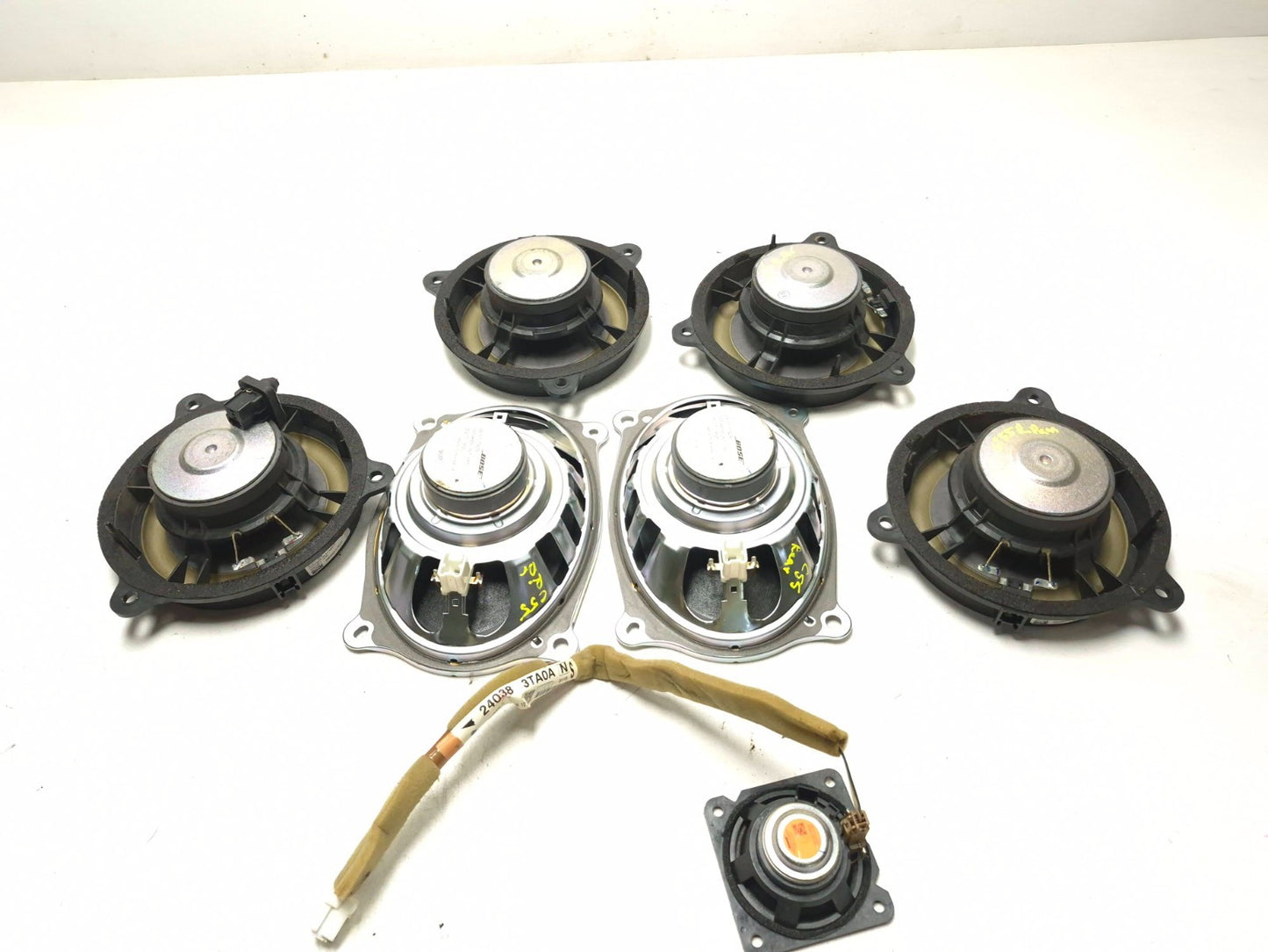 2018 Nissan Altima Door Audio Speaker Front & Rear 7pcs OEM