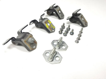 2009 Mazda Cx-7 Driver Side Door Hinge & Striker 6pcs W/ Bolt 11pcs OEM