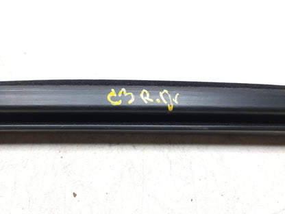 2008 - 2013 Infiniti G37 Upper Door Glass Weatherstrip Rear Driver Side Left OEM