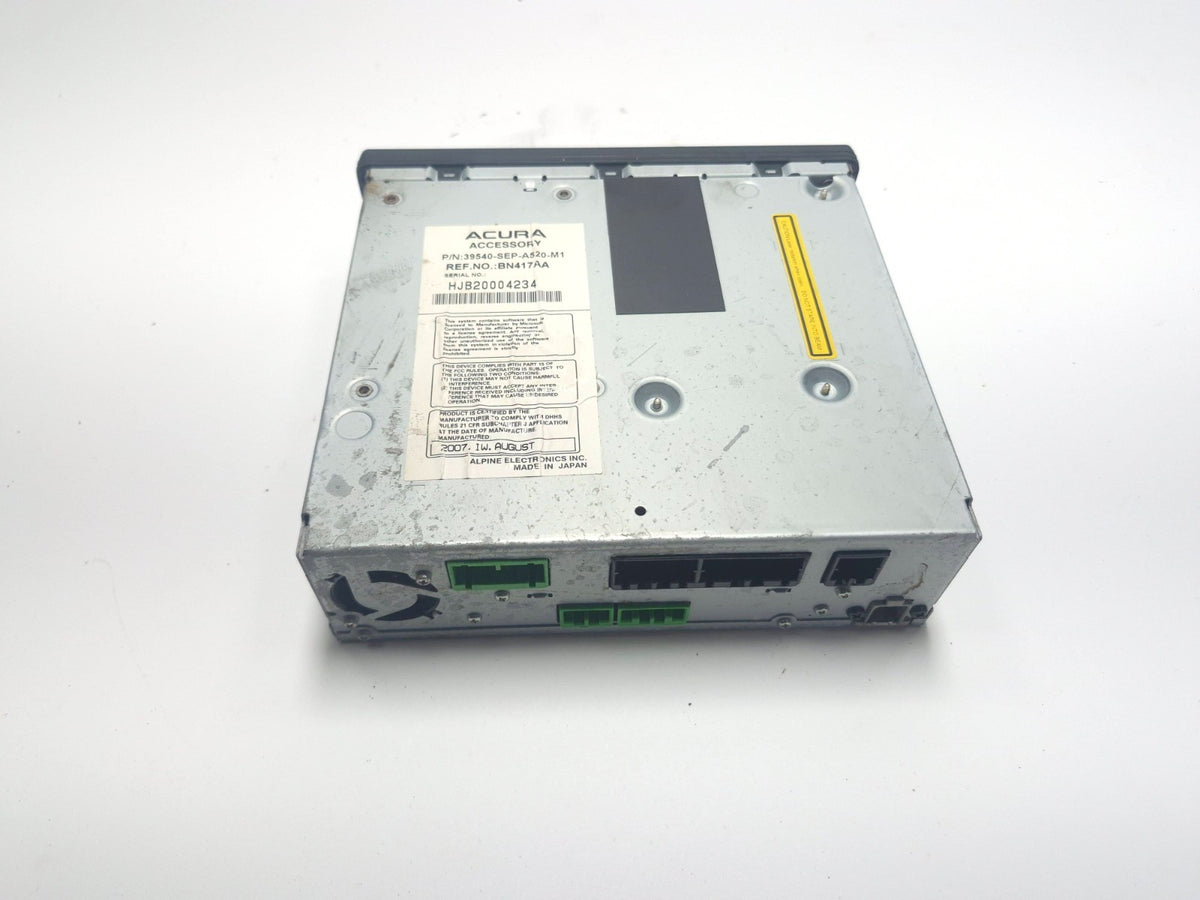 2008 Acura Tl Type-s Dvd Player 39540-sep-a520 OEM