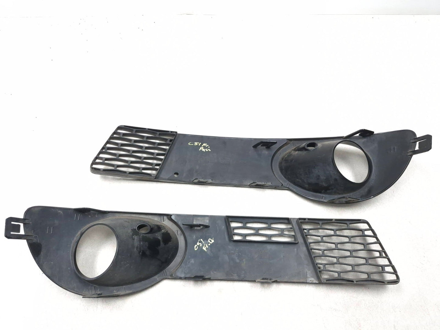 2007 Saab 9-5 Front Bumper Fog Lamp Grille Insert 2pcs OEM