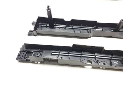 07-13 BMW X5 E70 Trunk Floor Rail Guide Panel Pair OEM