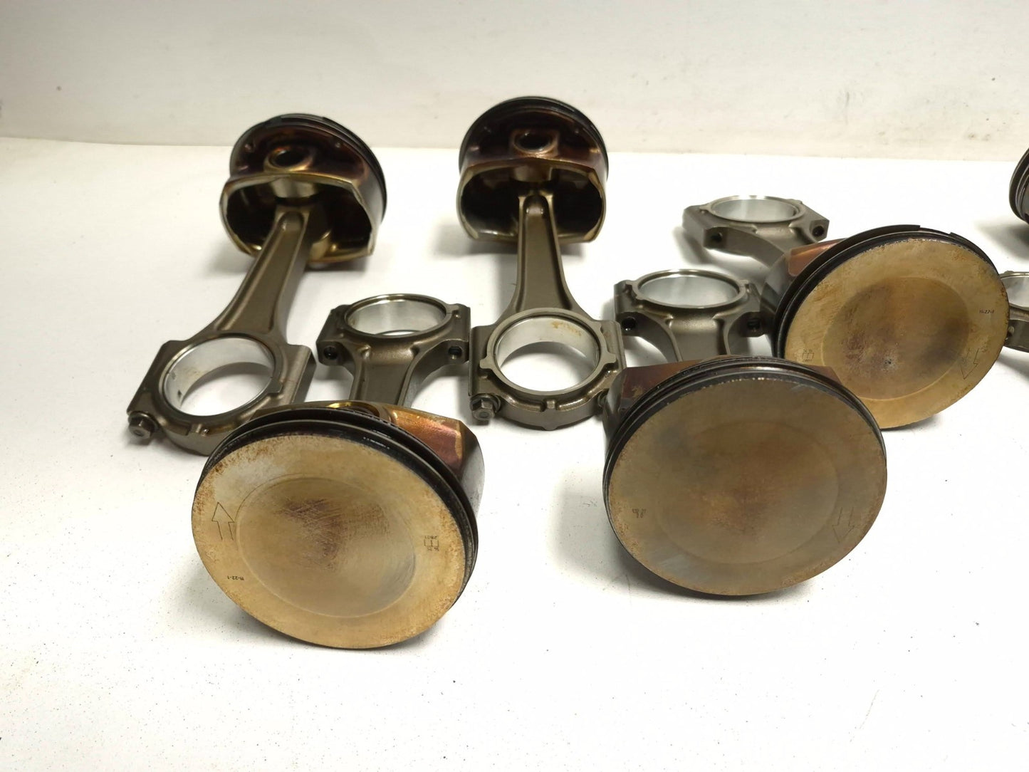 2020 Dodge Challenger 5.7l Engine Piston & Connecting Rod 8 Pcs OEM