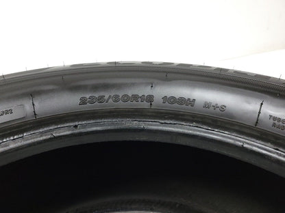 Bridgestone Ecopia Hl 422 Plus 235/60r18 103h 9/32nds Used Tire