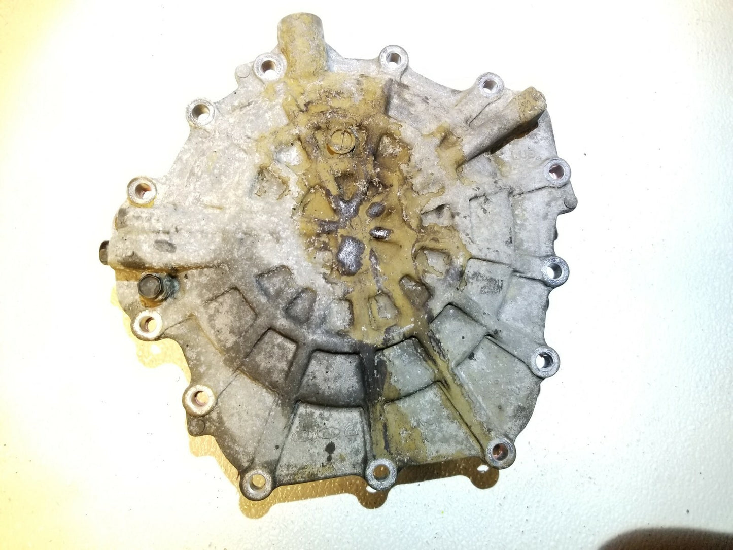 2017 Hyundai Sonata 2.4l Automatic Transmission Cover Rear OEM