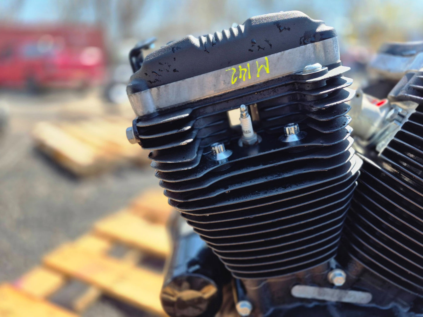 2021 Harley Sportster Xl1883 Engine Motor ** Left Case Damage **