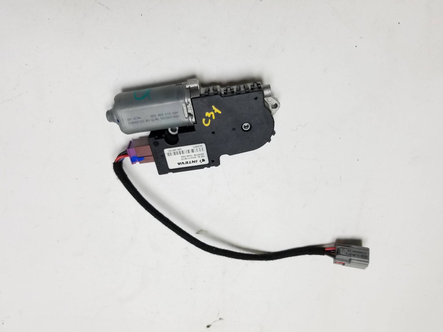 2012 Jeep Grand Cherokee Sun Roof Sunroof Motor OEM