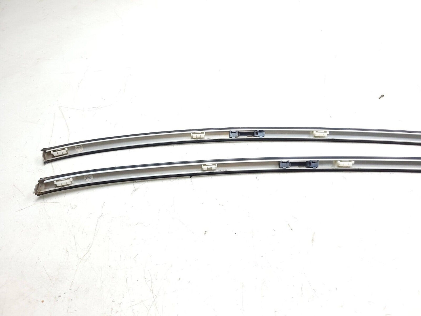 02 - 08 Jaguar X-type Roof Trim Chrome Molding 2pcs OEM 86k