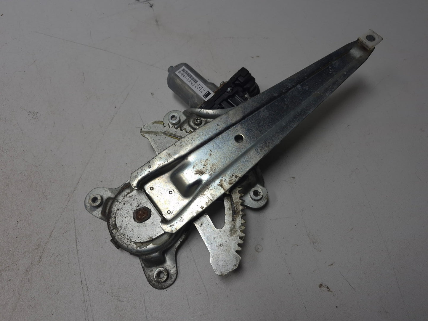 2009 Lexus IS250 Rear Door Window Regulator & Motor Driver Side Left  OEM