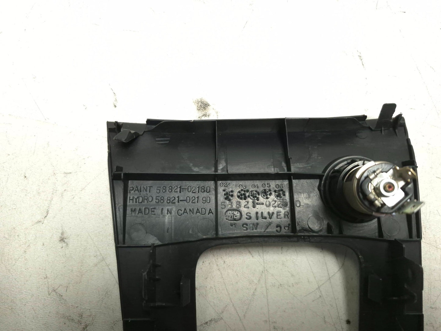2007 Toyota Corolla Center Console Shifter Bezel Trim OEM