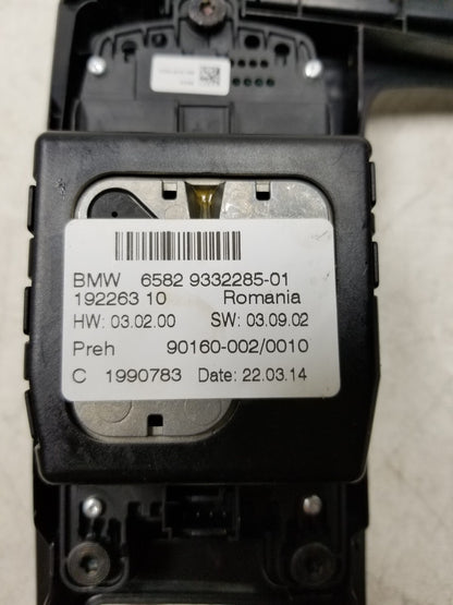 2014 BMW X5 Center Console Shifter Trim Bezel With Switch OEM