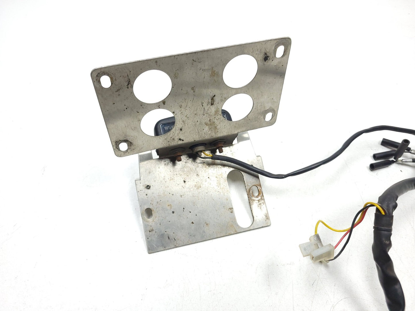 02-06 Ducati Monster M600 620 Rear License Plate Holder W/ Light Lamp OEM