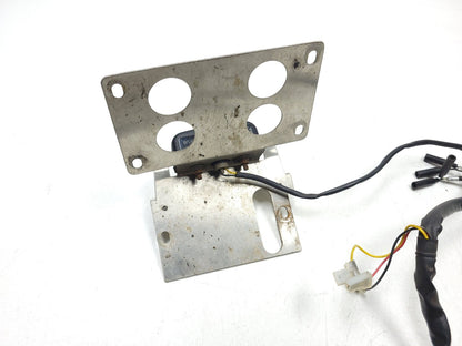 02-06 Ducati Monster M600 620 Rear License Plate Holder W/ Light Lamp OEM