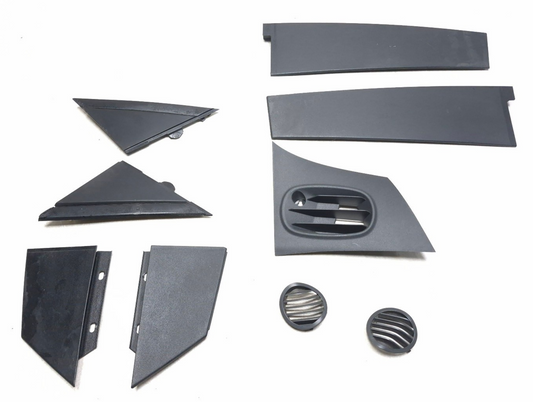 2013 Fiat 500 Turbo Dashboard Trim Panel Air Vent & Pillar Cover OEM