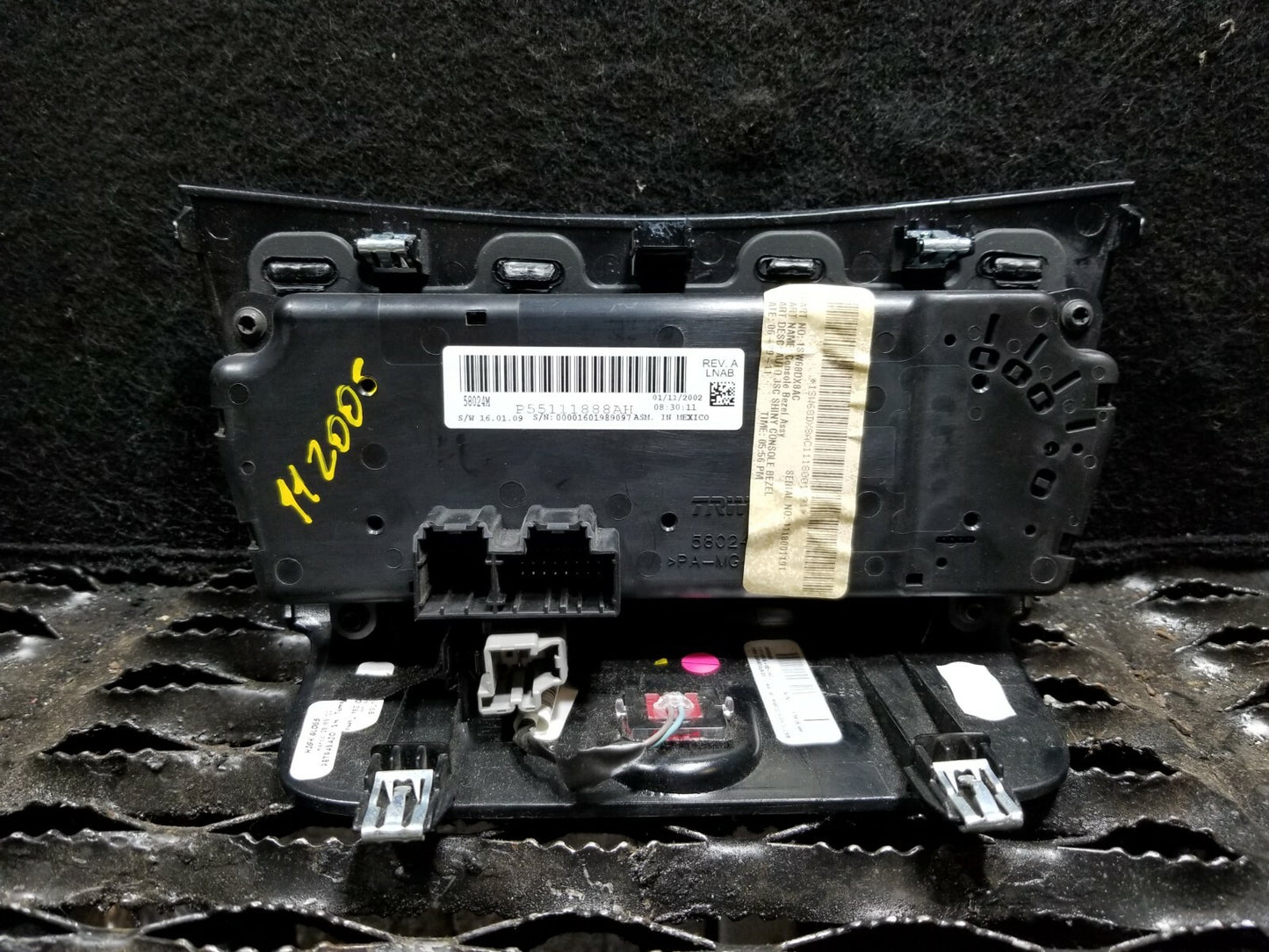 2011 Chrysler 200 S A/c Heater Climate Control Panel OEM