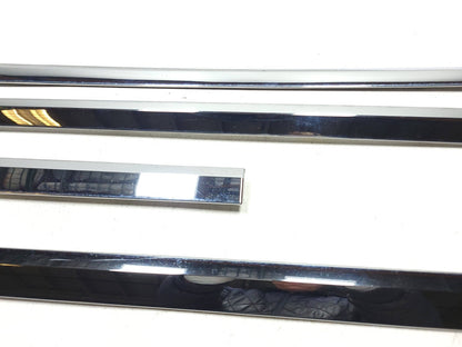 09-12 Hyundai Genesis Door Lower Chrome Molding 4pcs OEM Sedan