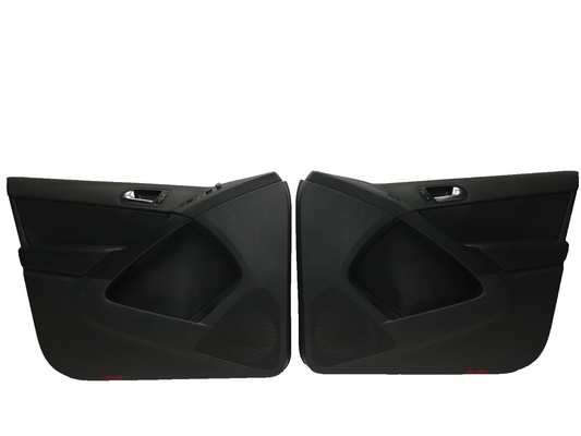 2011 Volkswagen Tiguan Front Interior Door Trim Panel Left & Right Pair OEM