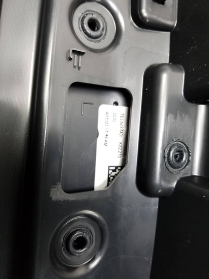 2021 Tesla Model 3 Rear Door Panel Trim Passenger Side Right OEM