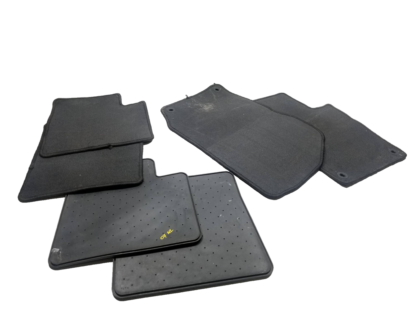 2007 Mercedes Benz Ml500 Floor Mat Set 6 Pcs OEM