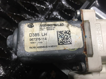 09 10 11 12 Lincoln MKS Rear Door Window Regulator Motor Driver Left Side OEM