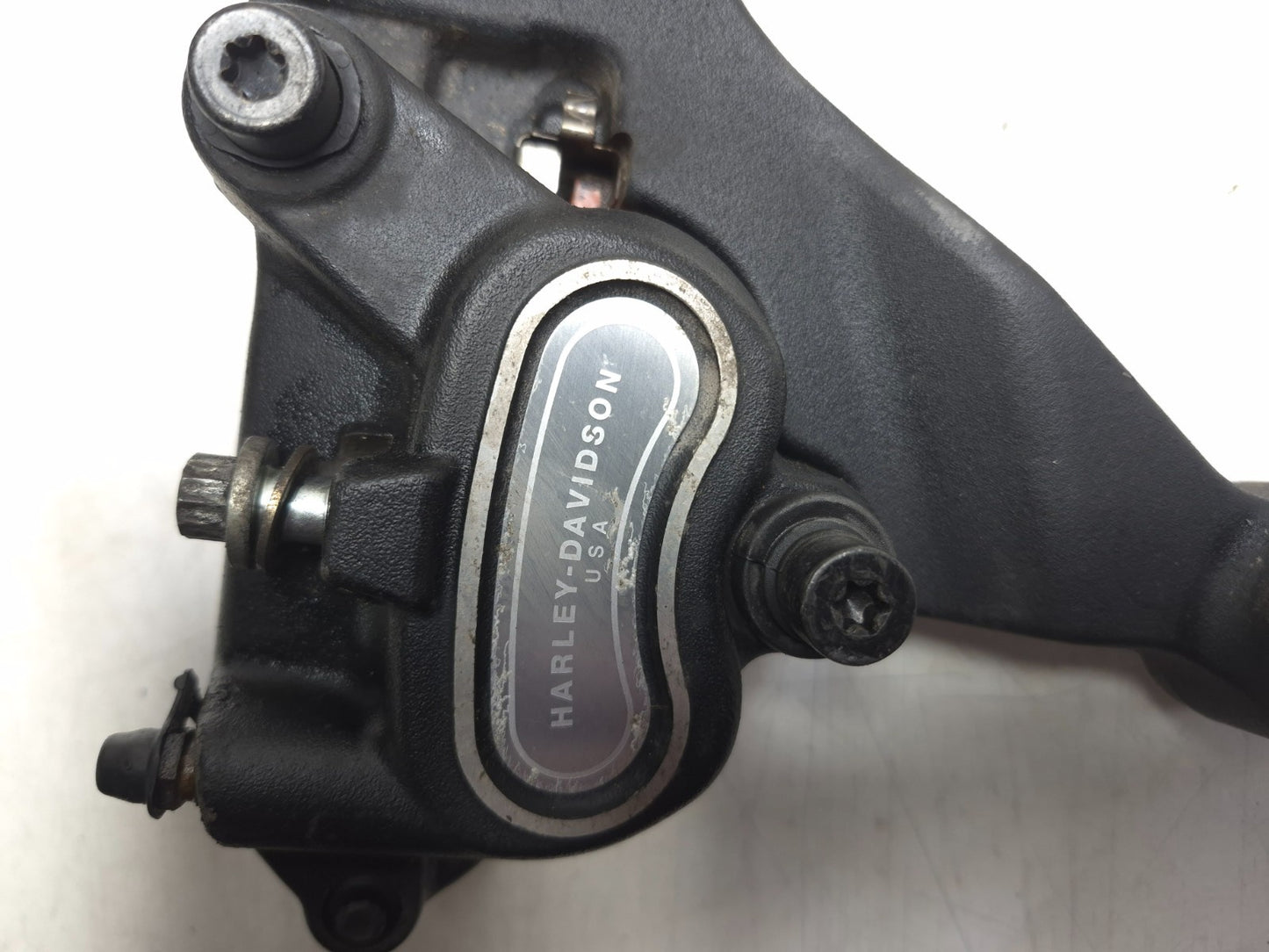 2008 Harley-davidson Dyna Fat Bob Fxdf Rear Brake Caliper & Bracket OEM