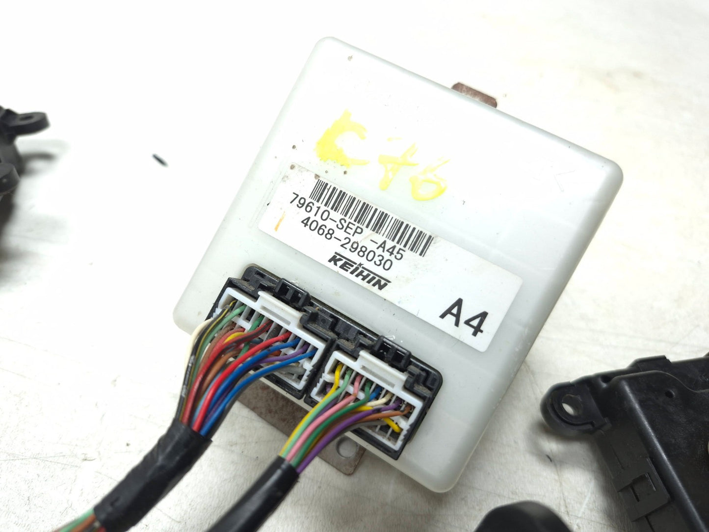 2008 Acura Tl Type-s HVAC A/c Actuator Flap Motor & Wire Harness OEM
