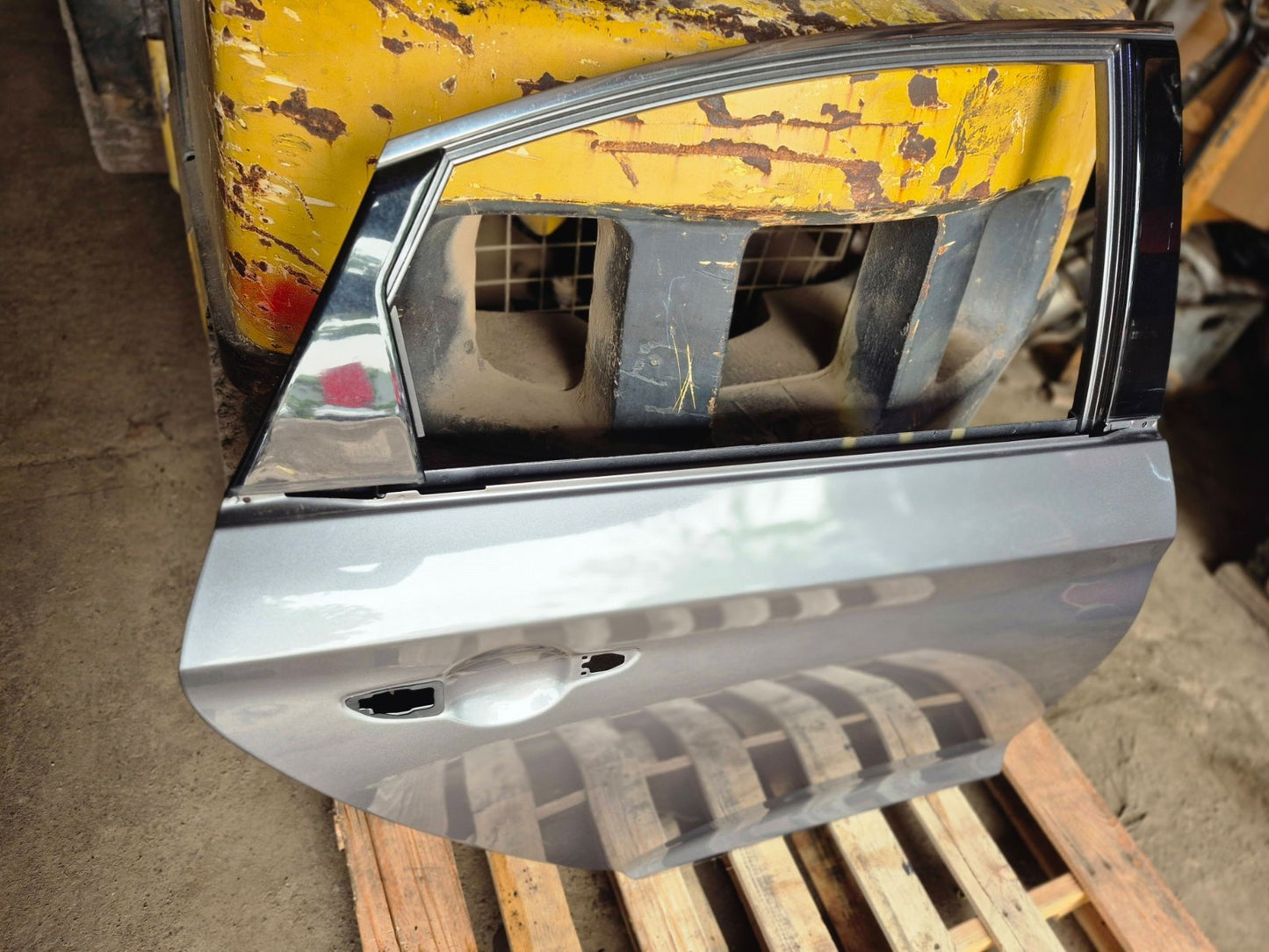 2018 Hyundai Sonata Sport Rear Door Shell Passenger Side Right OEM