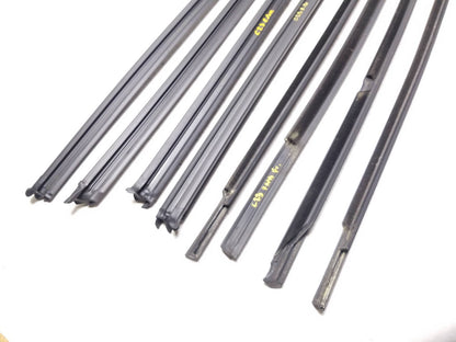 2010 - 2014 VW Golf GTI Door Glass Belt Seal Molding Set OEM