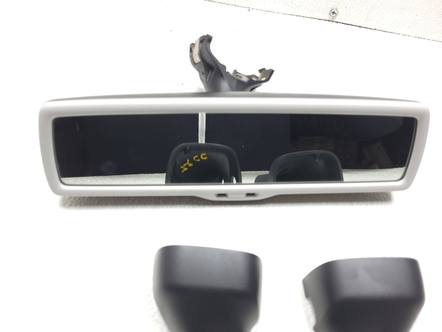 2012 Volkswagen Cc Interior Rear View Mirror W/ Cover Trim OEM