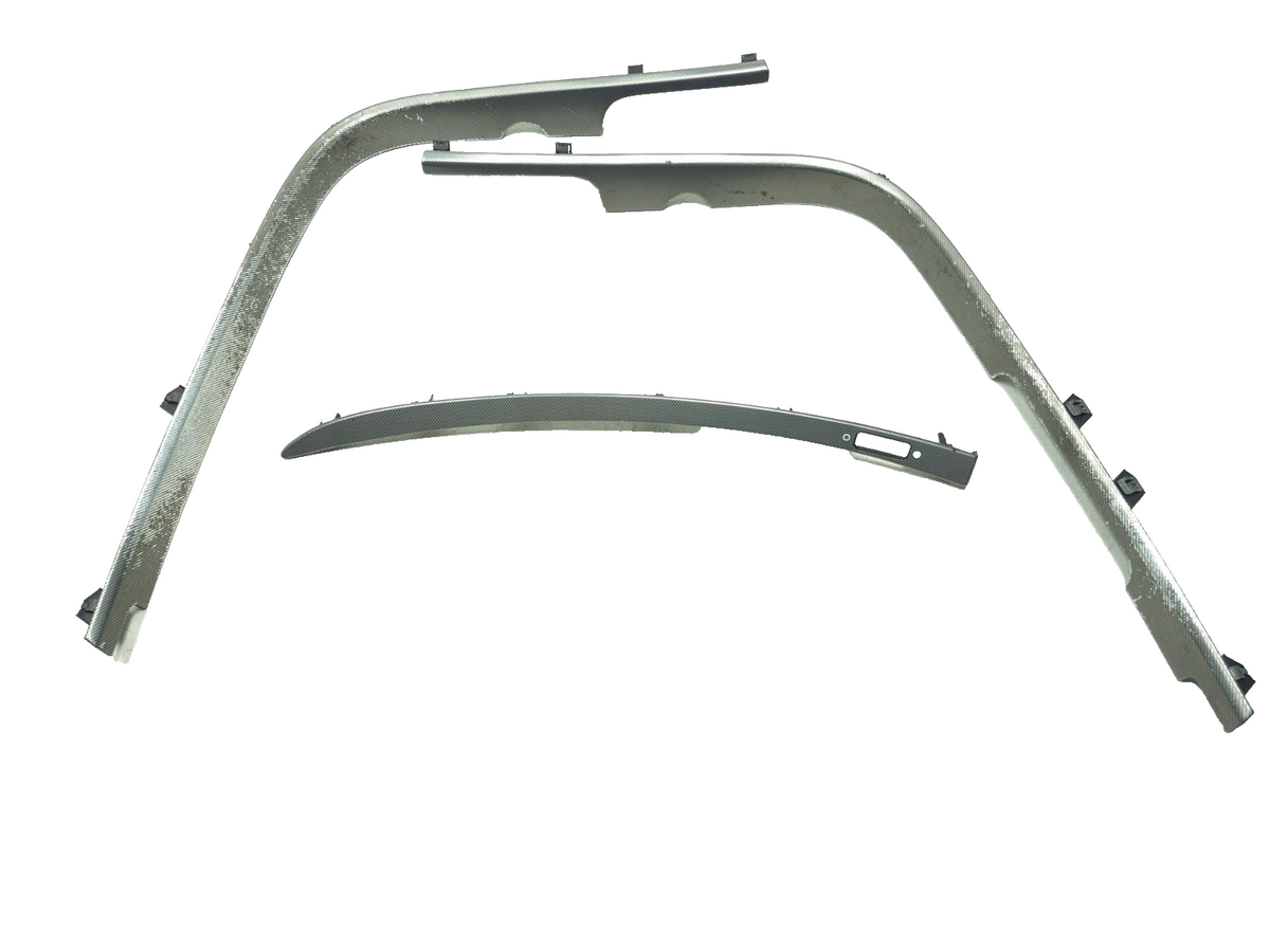 2008 Acura Tl Type-s Center Console Trim Molding & Dash Trim 3 Pcs OEM
