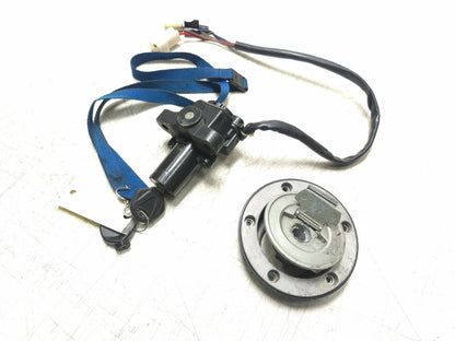 2009 Yamaha Fz6r Ignition Set Key Lock Fuel Tank Cap OEM