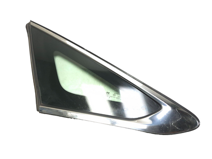 2018 Hyundai Sonata Rear Quarter Vent Glass Left Driver Side OEM