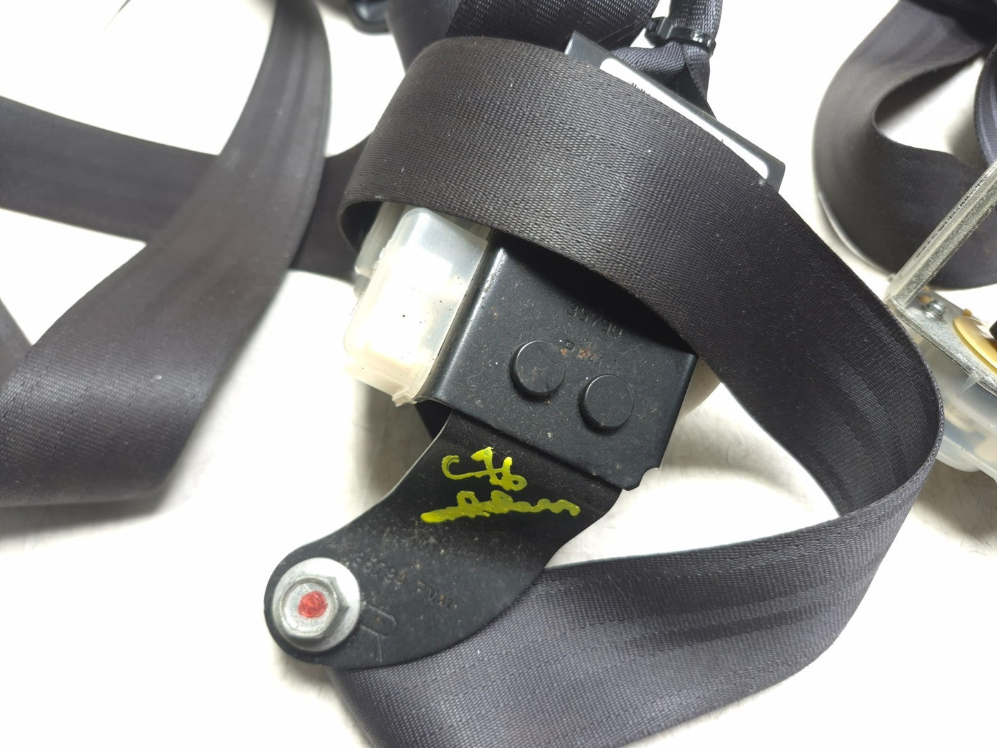 2008 Acura Tl Type-s Rear Seat Belt Retractor W/ Buckle Set OEM