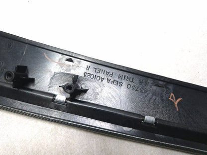 2007 Acura Tl Rear Door Panel Trim Handle Passenger Side Right OEM