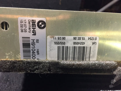 04 05 06 07 08 09 10 BMW X3 E83 AC Evaporator OEM D34
