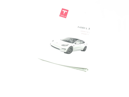 2022 Tesla Model 3 Owners Manual 1129789-00-i OEM